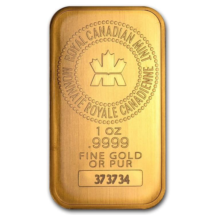 1 oz Gold Bar - Royal Canadian Mint (Classic Assay) - 3