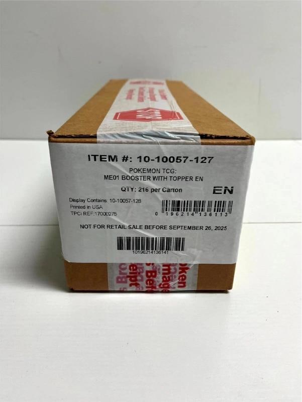 Pokemon Mega Evolution (ME01) ENHANCED Booster Case 6 Boxes Factory Sealed: Condition: New/Factory Sealed: A brand-new, unused, unopened, undamaged item (including handmade items). See ... Read moreabout the conditionNew/Factory Sealed: A brand-new, unused, unopened,