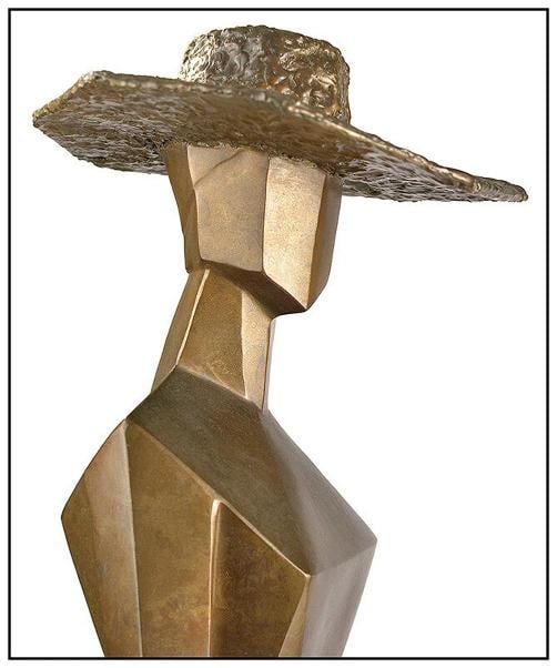 JEANNINE YOUNG Signed Bronxe Sculpture~ Edition Of /25~(30" 12" x10") - 4