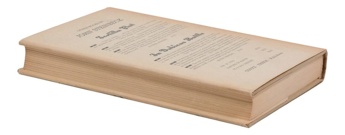 Of Mice and Men ~ by JOHN STEINBECK ~ First Edition ~ 1st Printing 1937 - 4