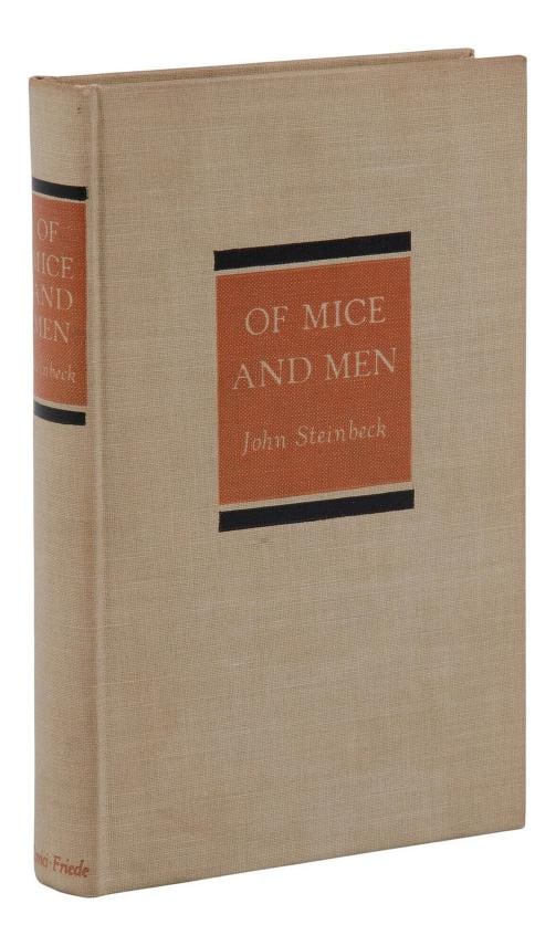 Of Mice and Men ~ by JOHN STEINBECK ~ First Edition ~ 1st Printing 1937 - 5