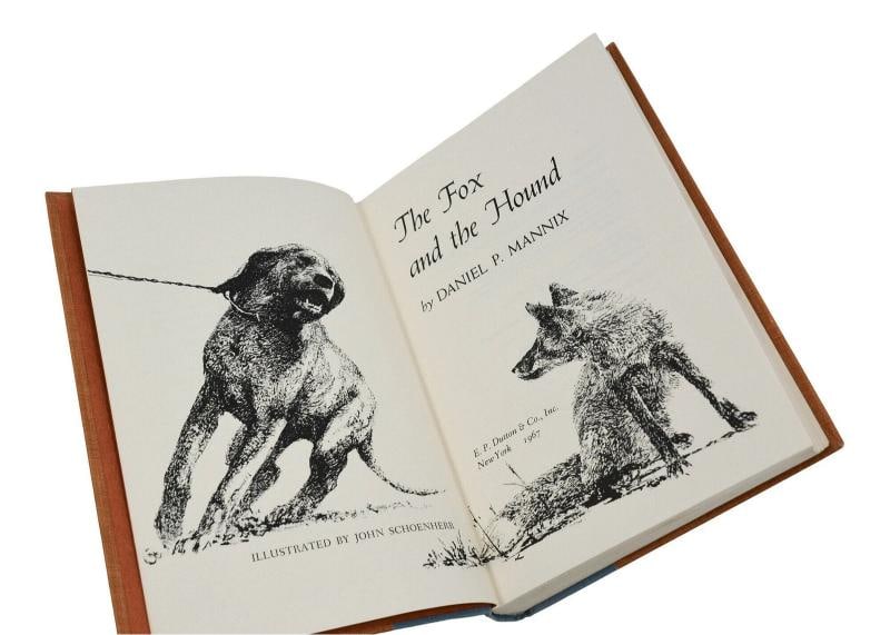 The Fox and the Hound ~ by DANIEL P. MANNIX ~ First Edition ~ 1st Printing 1967 - 7