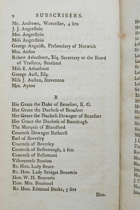 Camilla ~ by FRANCES BURNEY ~ First Edition ~ 1st Printing 1796 - 7