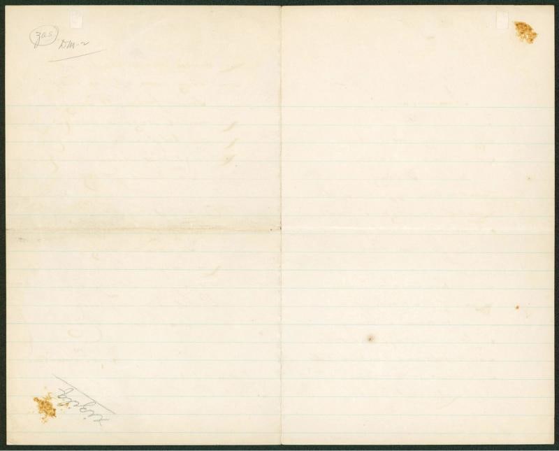 Samuel Francis Smith Signed 8x10 Hand Written Poem (Beckett LOA Auto Grade 9) - 2