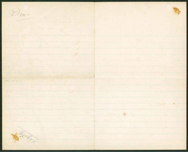 Samuel Francis Smith Signed 8x10 Hand Written Poem (Beckett LOA Auto Grade 9) - 6