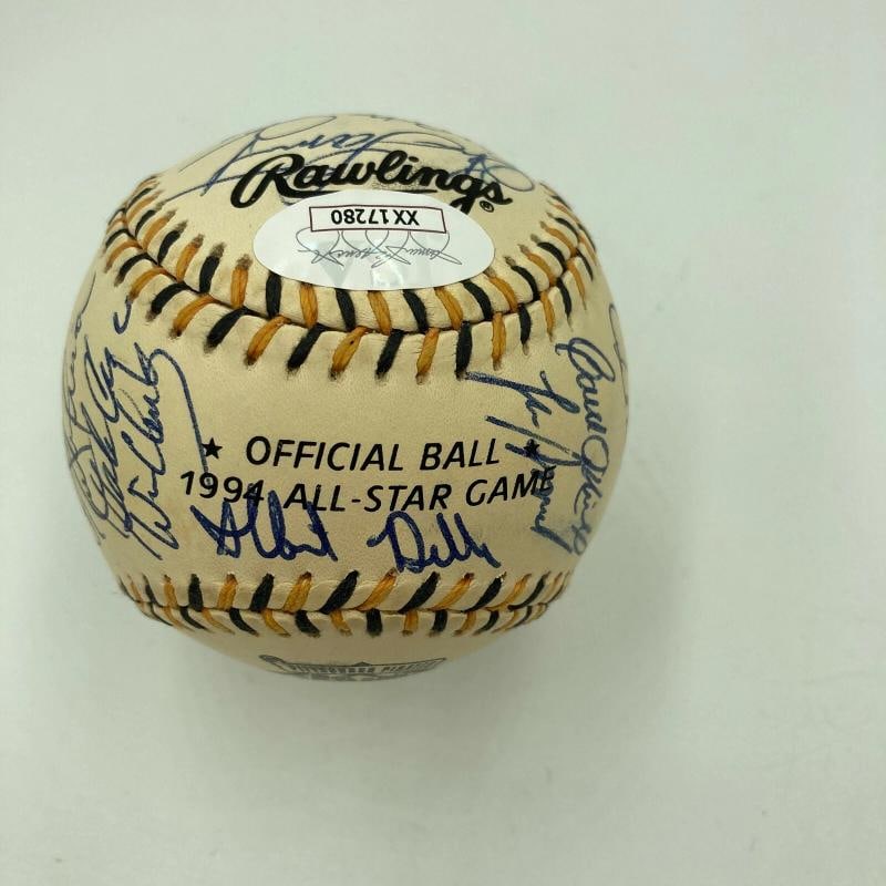 1994 All Star Game Team Signed Baseball With 26 Signatures Including Kirby Puckett & Cal Ripken Jr. - 10