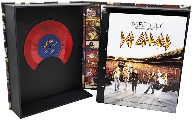Def Leppard Auto Definitely Genesis Publications Book /1500 By All 5 Members Beckett - 2