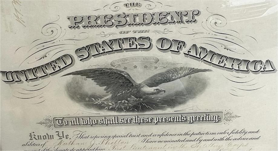 Theodore Roosevelt Autographed Framed Document 26th U.S. President (Beckett LOA) - 5