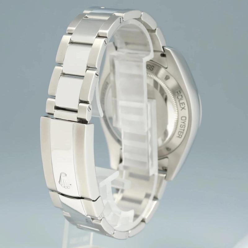 MINT PAPERS Rolex Milgauss Green Anniversary Orange Black 116400GV Steel Watch - 6