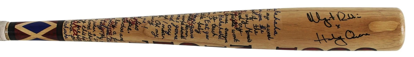 Margot Robbie Suicide Squad "Harley Quinn" Signed Blonde Prop Baseball Bat BAS - 3