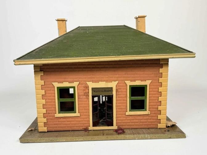 Antique Lionel Pre War O Gauge Lot 4 Trains Cars Power Station City Station +Box - 20