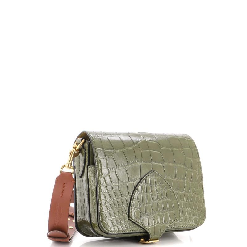Burberry Bridle Square Satchel Alligator Medium - 2