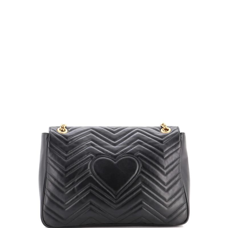 Gucci GG Marmont Flap Bag Matelasse Leather Large - 3