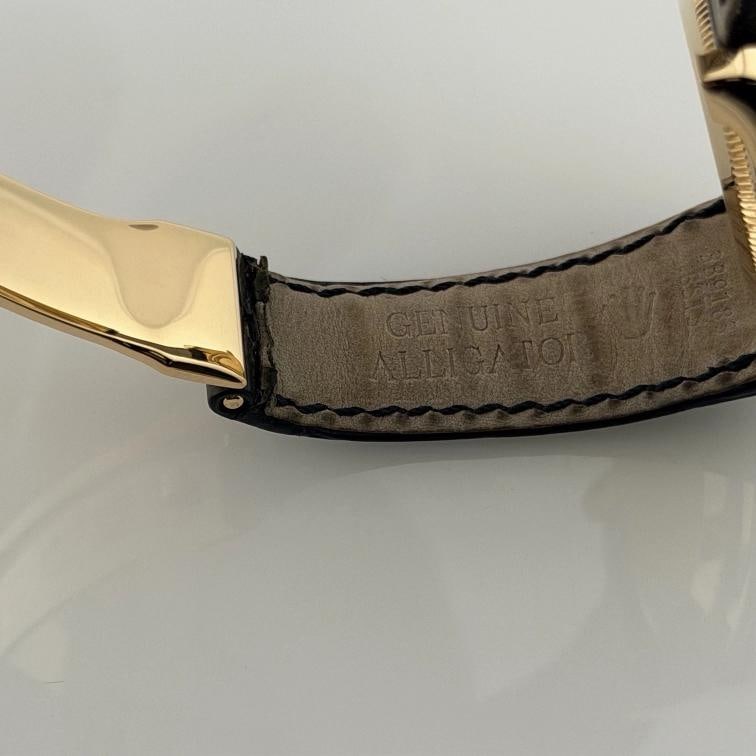 Rolex Datejust 116138 36mm Black Dial 18k Yellow Gold Box Paper - 16