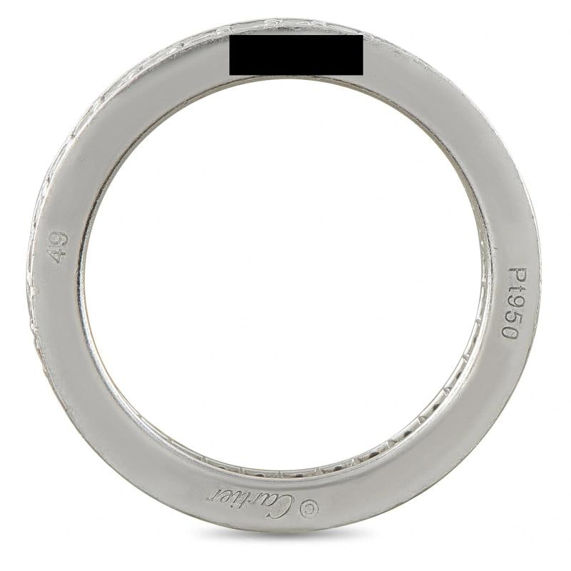 Cartier Platinum 0.66ct Diamond Eternity Band Ring - 4