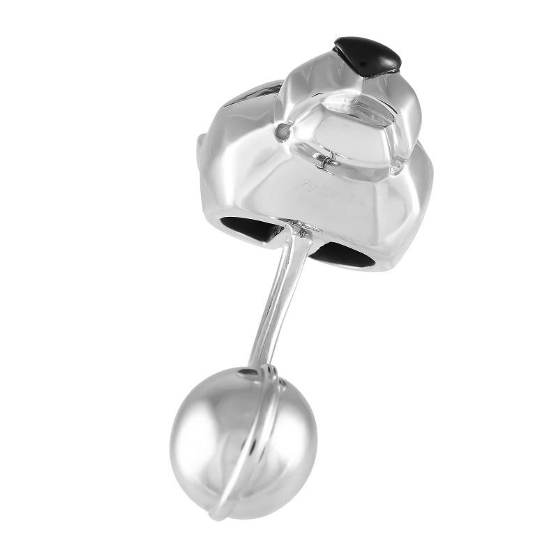 Cartier Panthere 18K White Gold Cufflinks - 3