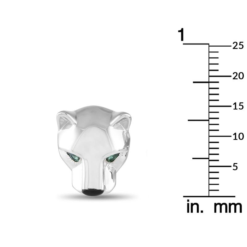 Cartier Panthere 18K White Gold Cufflinks - 4