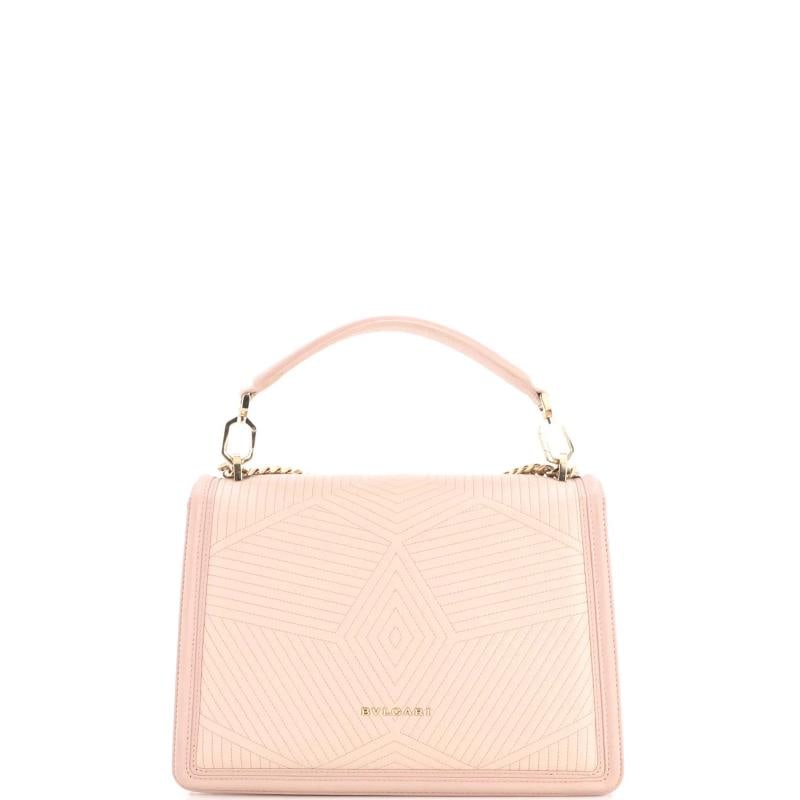 Bvlgari Serpenti Forever Shoulder Bag Quilted Leather Medium - 3