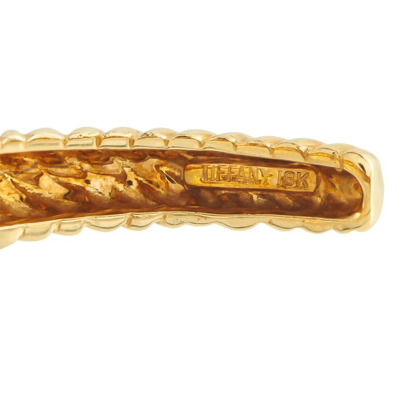Tiffany & Co. Vintage 18K Yellow Gold 1.0ct Diamond Bracelet - 4