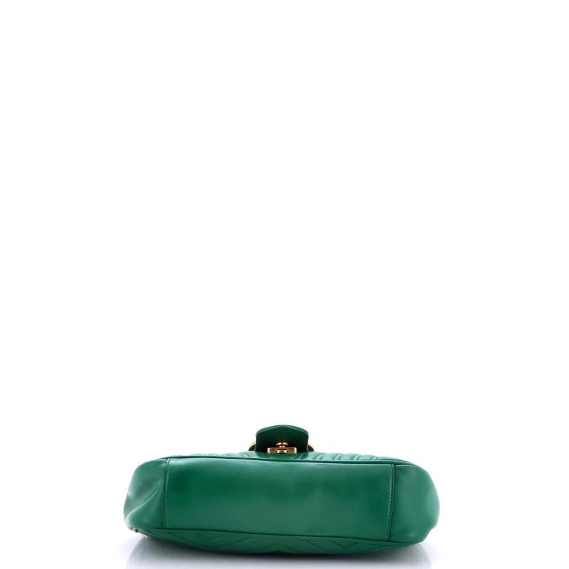 Gucci GG Marmont Flap Bag Matelasse Leather Medium - 4