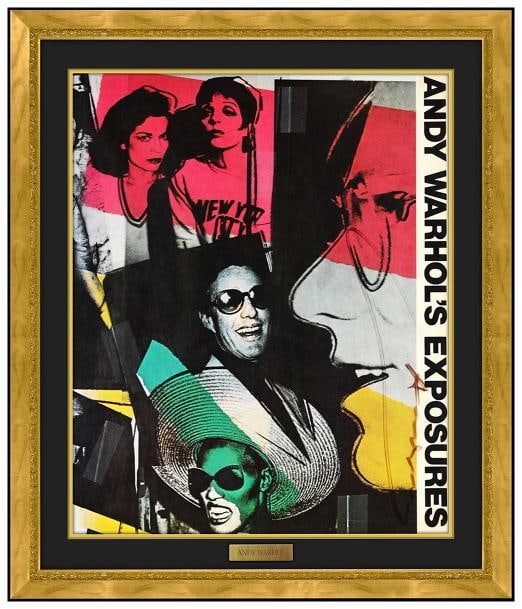 Andy Warhol Original Offset Lithograph Andy Warhol Exposures Signed Framed Art: Condition: Used,Artist: Andy Warhol,Unit of Sale: Single Piece,Signed By: Andy Warhol,Image Orientation: Portrait,Signed: Yes,Title: Andy Warhol Exposures,Material: Paper,Certificate of Authenticity (