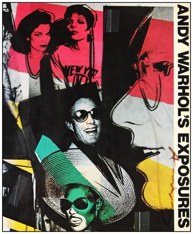 Andy Warhol Original Offset Lithograph Andy Warhol Exposures Signed Framed Art - 3