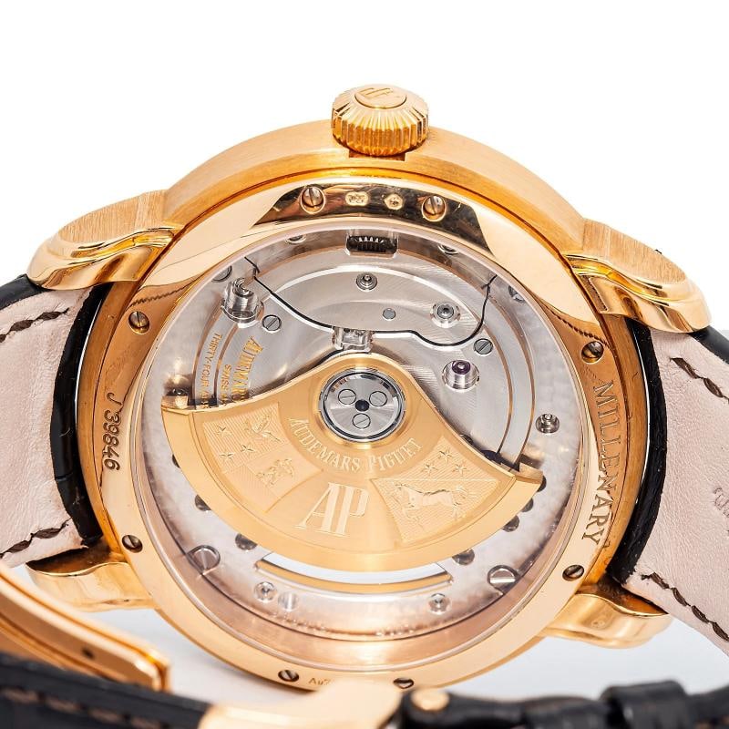 Audemars Piguet Millenary 15350OR.OO.D093CR.01 18k RG complete Skeleton Dial - 6