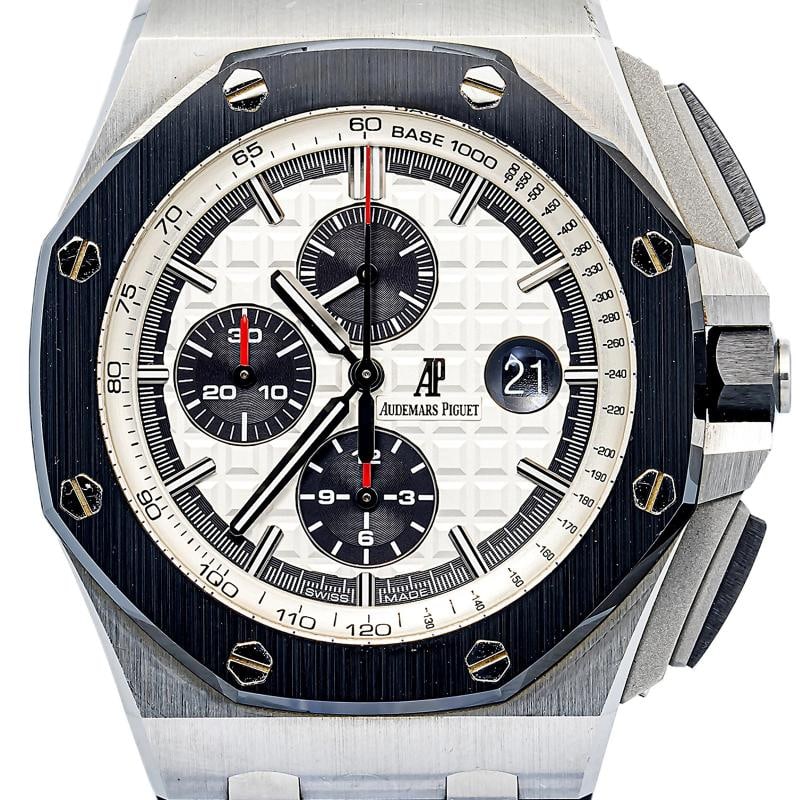 Audemars Piguet Royal Oak Offshore 26400SO Stainless Silver Dial Men Watch 44MM - 2