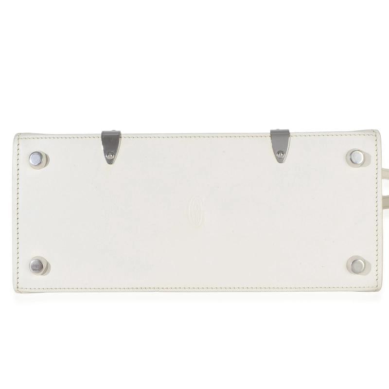 Goyard White Goyardine Canvas Structure Mini Saigon Top Handle - 8