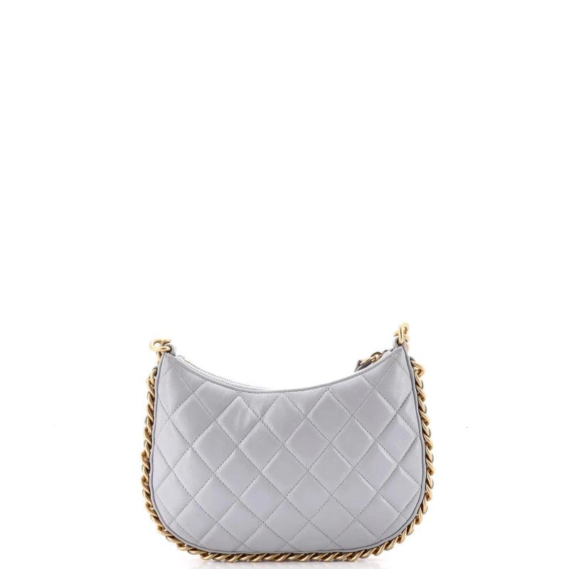 Chanel CC Chain Around Hobo Quilted Lambskin - 3