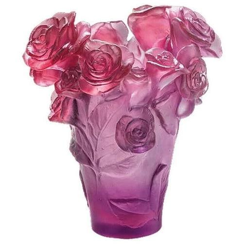 NEW DAUM NUMBERED ED ROSE PASSION RED & PURPLE VASE SMALL #05287-5 BRAND NIB FS: Condition: New: A brand-new, unused, unopened, undamaged item in its original packaging (where packaging is ... Read moreabout the conditionNew: A brand-new, unused, unopened, undamaged item in its or