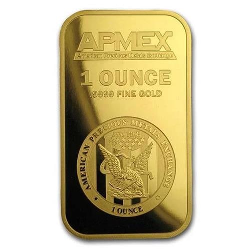 1 oz Gold Bar APMEX (In TEP Packaging) .9999 Fine - 3