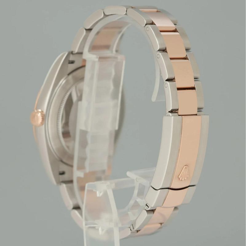 2024 NEW PAPERS Rolex DateJust 41 126331 Diamond Rose Gold Two-Tone Watch Box - 4