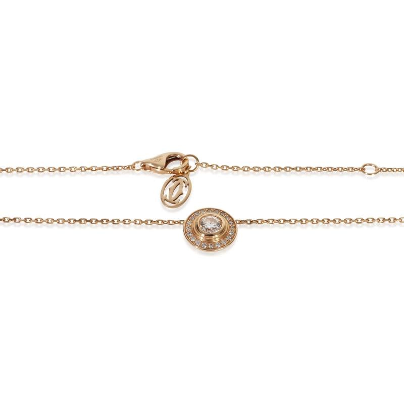 Cartier Rose Gold Diamond D'amour Pendant - 4