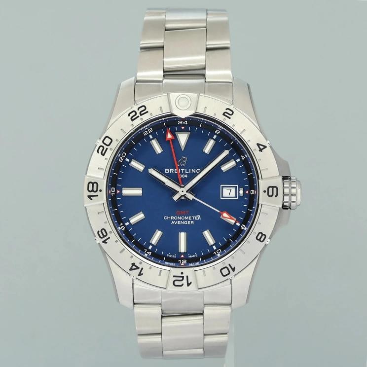 PAPERS MINT Breitling Avenger Automatic GMT 44mm Blue Men's Watch A32320101C1A1 - 2