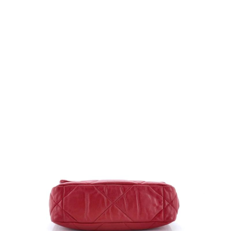 Chanel 19 Flap Bag Quilted Leather Medium - 4