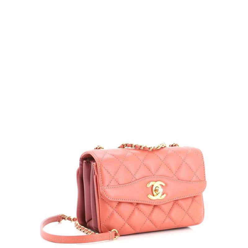 Chanel Daily Companion Coco Vintage Flap Bag Quilted Lambskin Small - 2