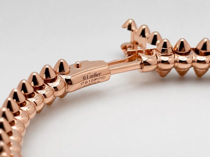 Clash de Cartier Bracelet Small Model 18k Pink Gold Size 17 - 10