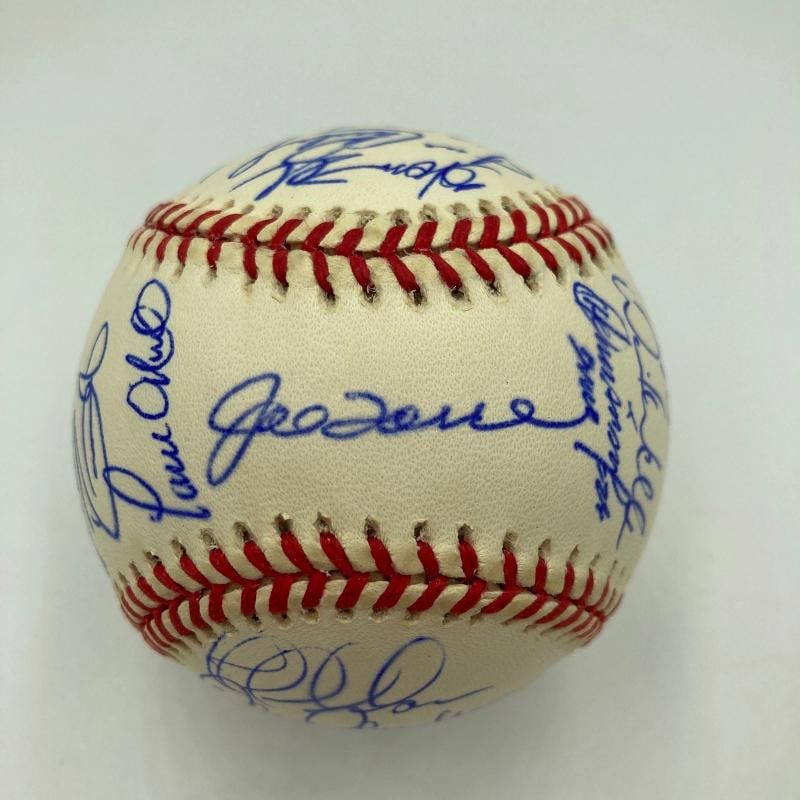 1998 New York Yankees World Series Champs Team Signed Baseball Jeter JSA COA - 3