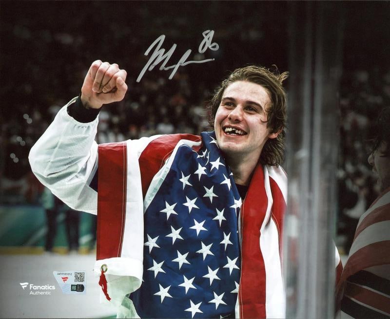 Jack Hughes Team USA Authentic Signed 8x10 Horizontal Photo Fanatics: Player: Jack Hughes,Product: Photo,Original/Reprint: Original,Team: New Jersey Devils,Autograph Authentication: FAN,PRODUCT_COA: FAN,PRODUCT_SIGNED_BY_NAME: Jack Hughes,PRODUCT_SIGNED_BY_BRAND: New