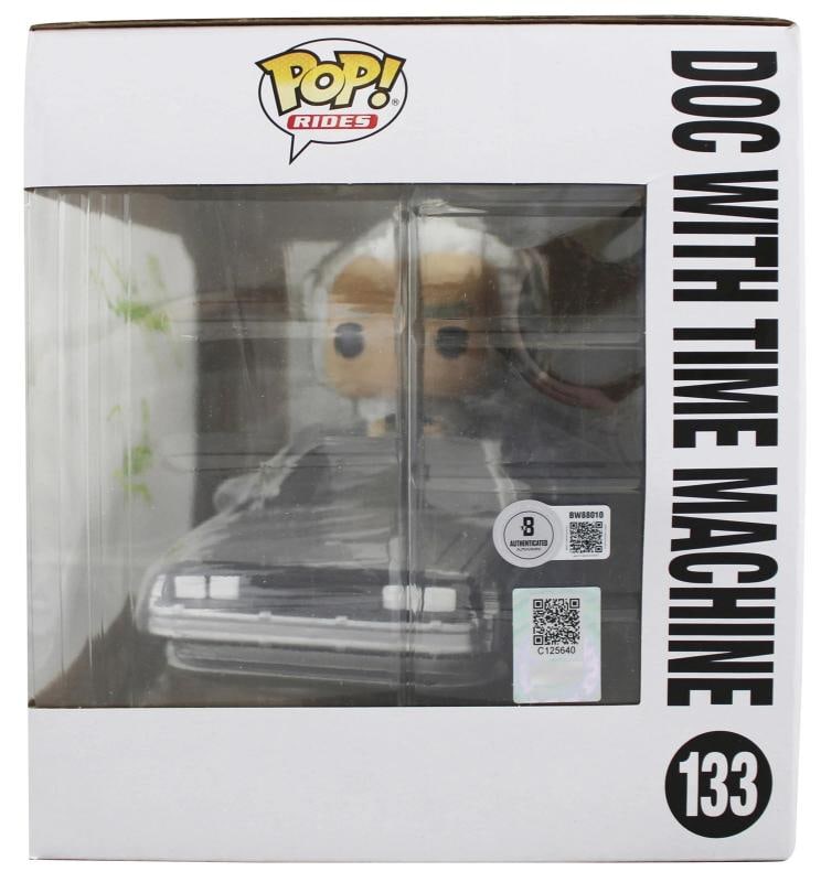 Christopher Lloyd Back To The Future Signed #133 Funko Pop Vinyl Figure BAS - 3