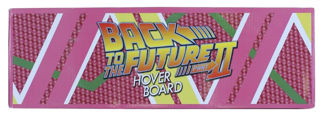 Michael J. Fox & Christopher Lloyd Back To The Future Signed Hoverboard BAS Wit - 5