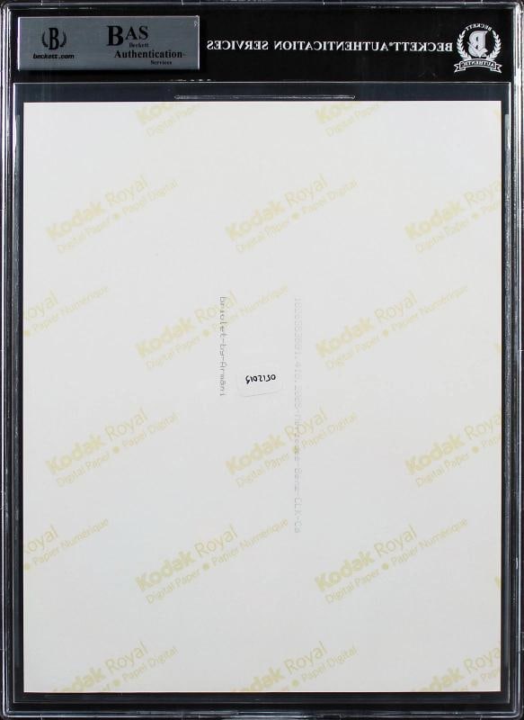 Giorgio Armani Authentic Signed 8x10 Photo Autographed BAS Slabbed - 2