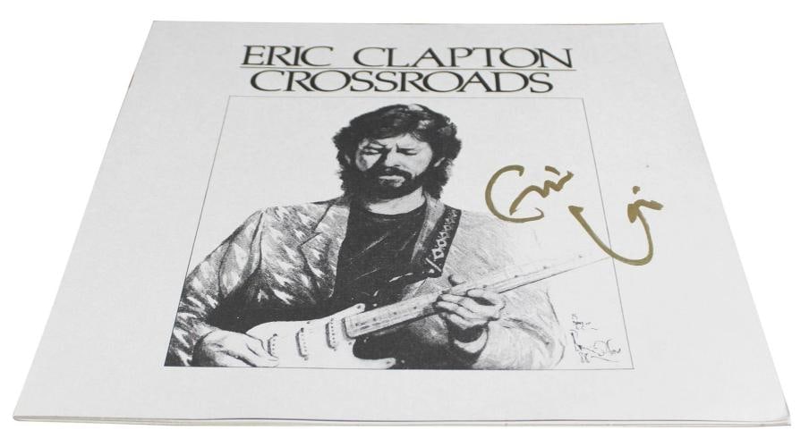 Eric Clapton Authentic Signed Crossroads Booklet w/ Vinyl Box Set BAS & JSA LOAs - 4