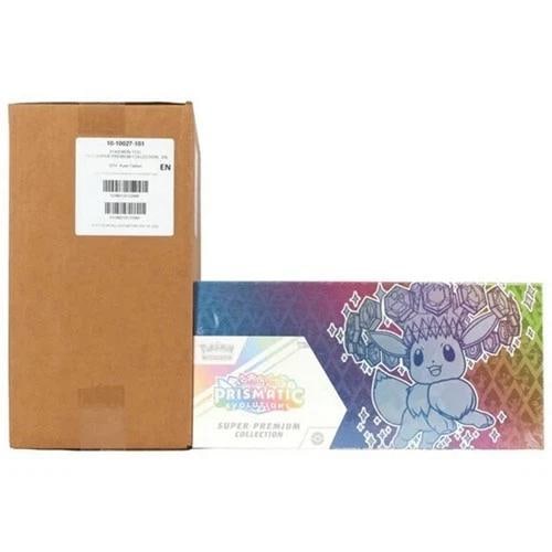 Pokemon TCG Prismatic Evolutions SUPER PREMIUM COLLECTION BOX CASE Sealed 4 Box: Condition: New/Factory Sealed: A brand-new, unused, unopened, undamaged item (including handmade items). See ... Read moreabout the conditionNew/Factory Sealed: A brand-new, unused, unopened,