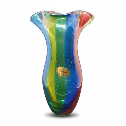 Vintage Italian Murano Art Glass Vase - 11