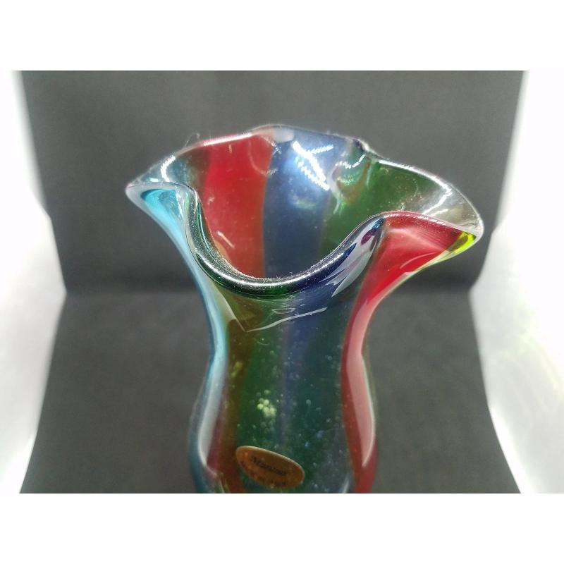 Vintage Italian Murano Art Glass Vase - 2