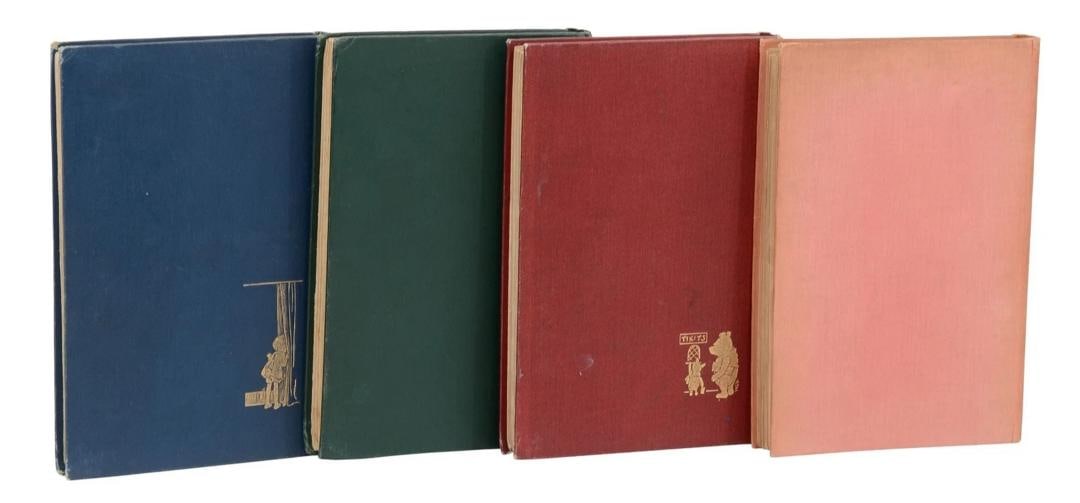 First British trade editions, first printings of all four books London: Methuen & Co., 1924, 1926, - 2