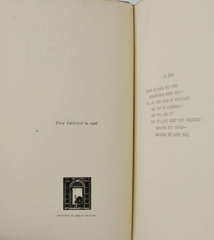 First British trade editions, first printings of all four books London: Methuen & Co., 1924, 1926, - 8