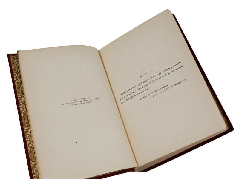 The Adventures of Huckleberry Finn ~ by MARK TWAIN ~First UK Edition ~ 1st 1884 - 7